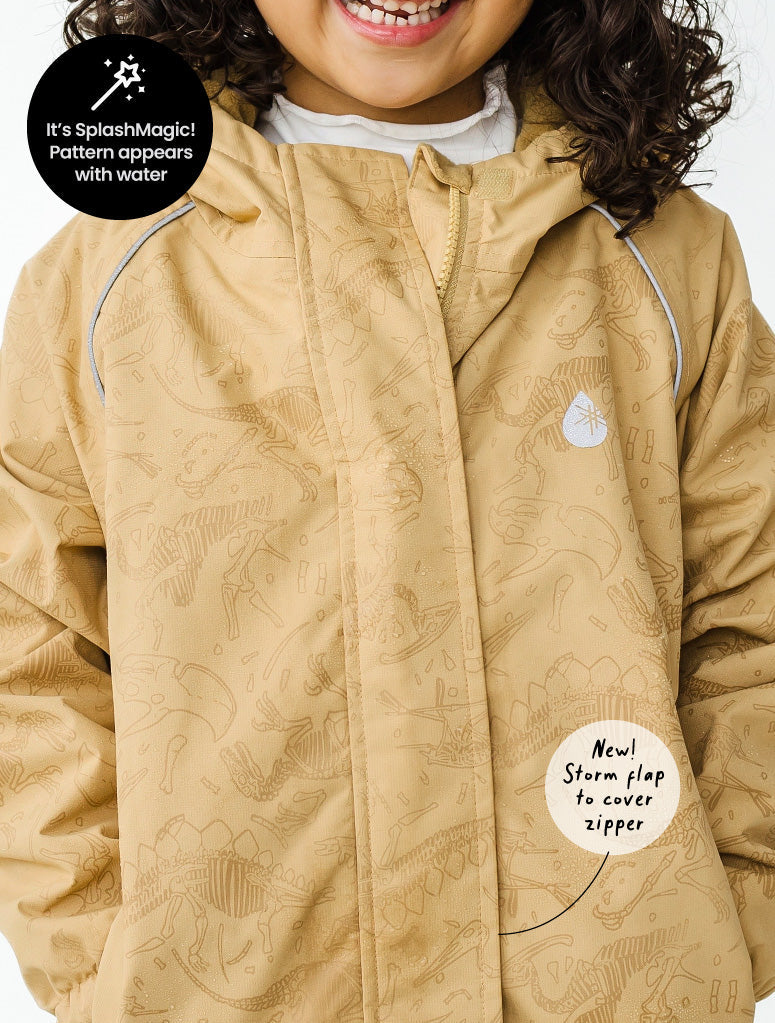 SplashMagic Storm Jacket - Sand | Dino Bones magic