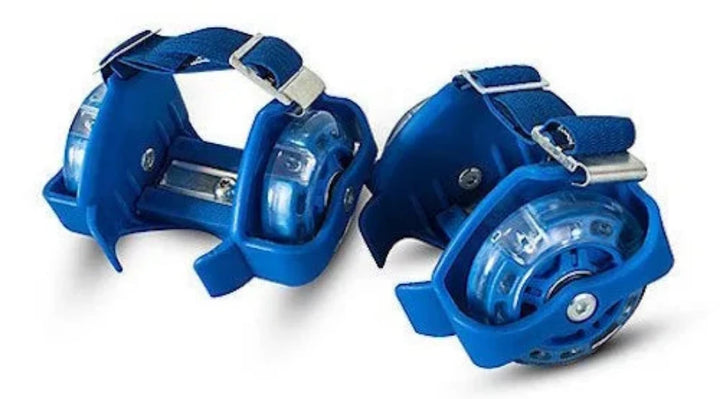 Zinc Street Gliders Blue adjustable skates