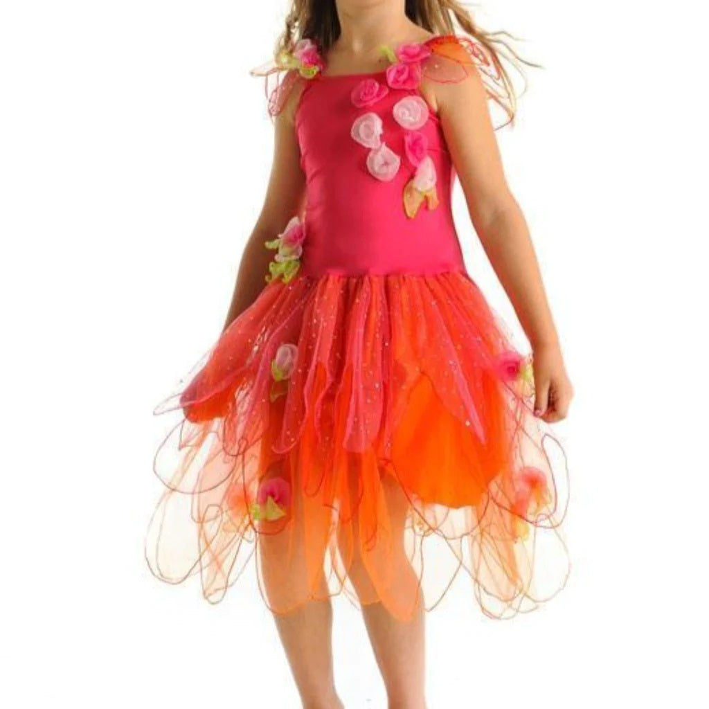 Crystal Fairy Dress Hot Pink - Small Kidzstuffonline Crystal Fairy Dress Hot Pink - Small Kidzstuffonline