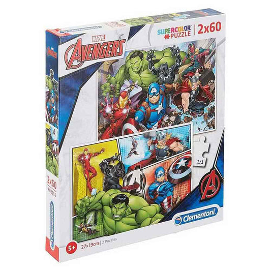 Avengers 2 x 60 piece puzzle