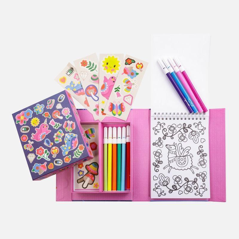Magical Creatures Colouring Set