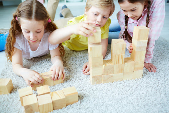Why Kids Love Playing with Blocks & Knocking Them Down!