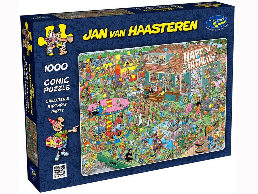 1000 Piece Comic Puzzle Jan Van Haasteren - Childrens Birthday Party