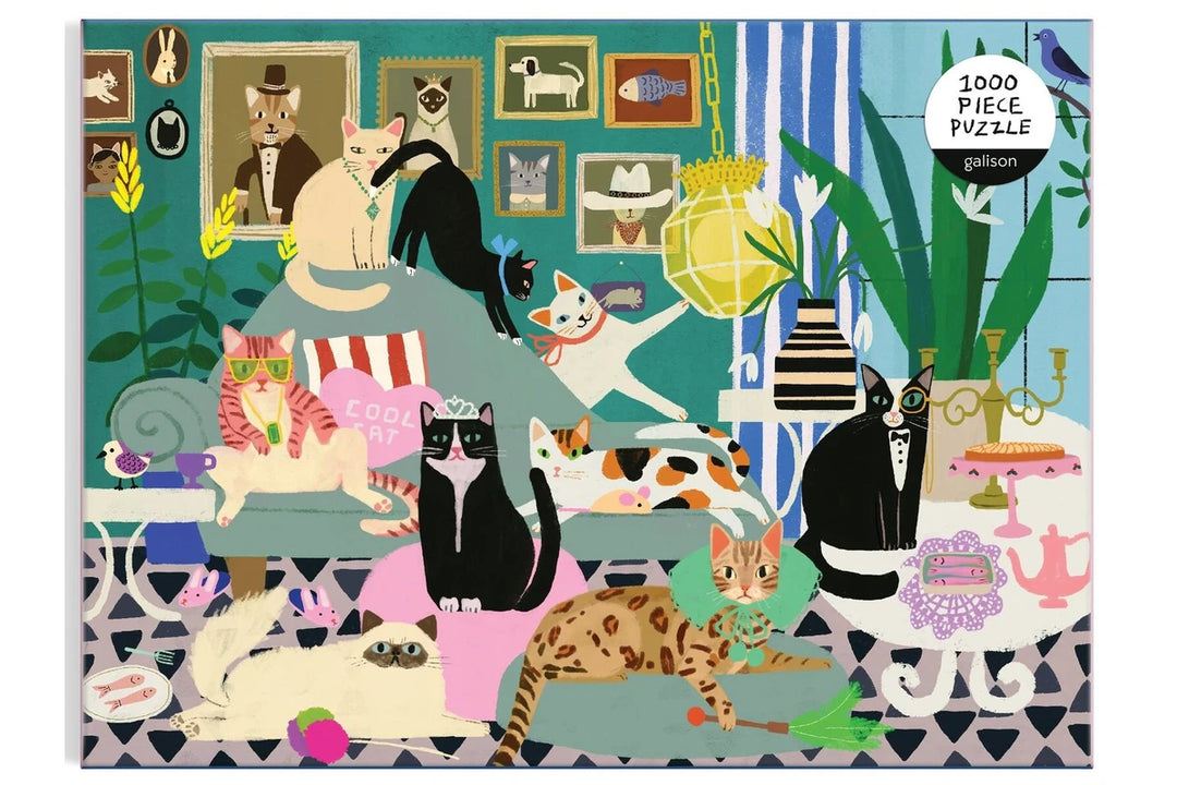 1000 Piece Puzzle Glamour Cats