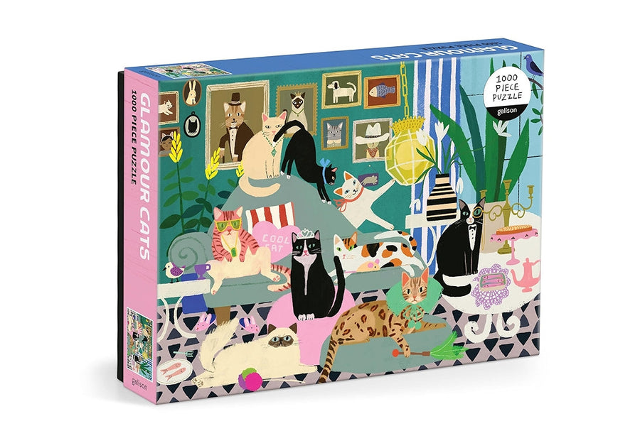 1000 Piece Puzzle Glamour Cats