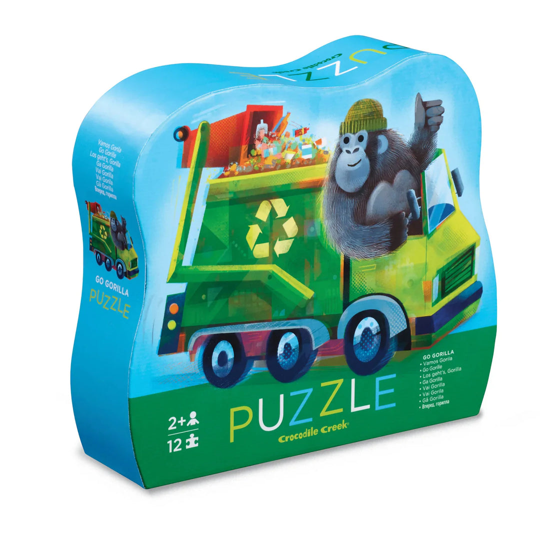 12p Go Gorilla Puzzle Crocodile Creek