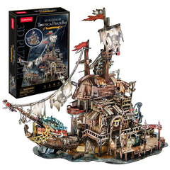 3D Puzzle of Tortuga Pirate Bay