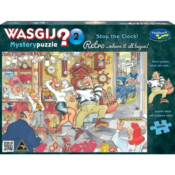 Wasgij Stop the Clock 500 piece Puzzle