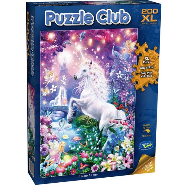 200 XL piece Puzzle fairy and Unicorn