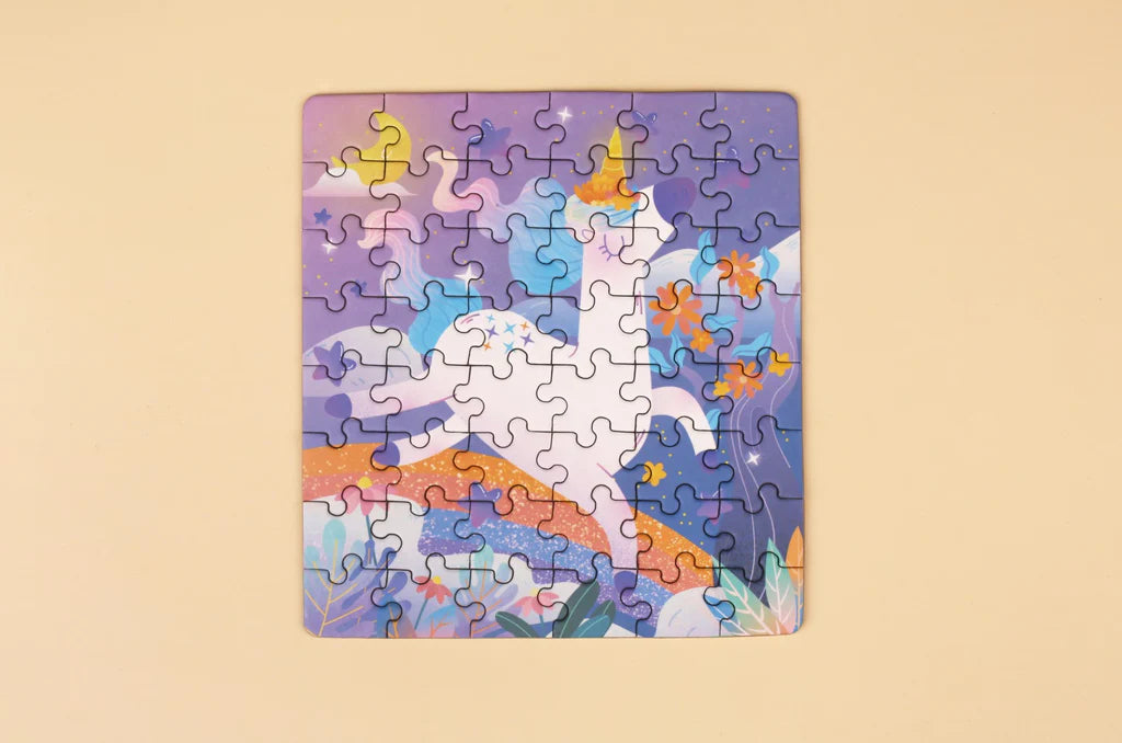 2 IN 1 MAGNETIC PUZZLES - UNICORN & MERMAID