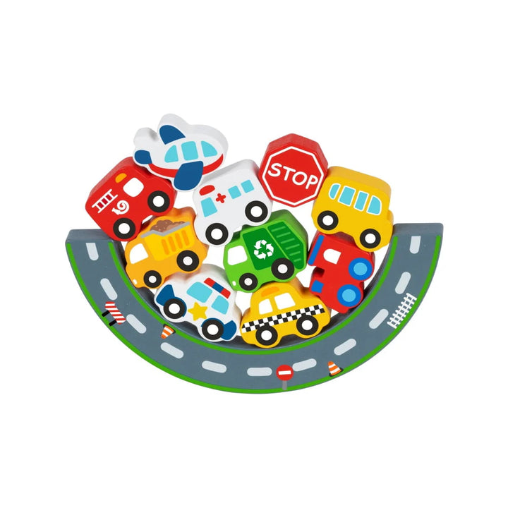 Hi Pando 2 In 1 Balance Puzzle - Transportation