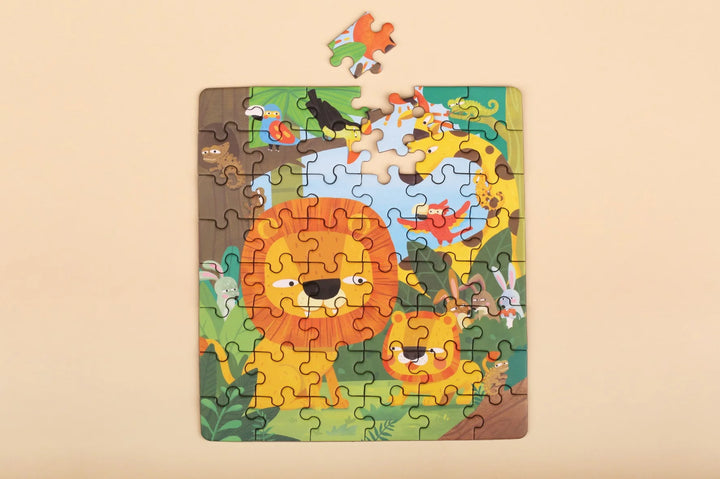 2 in 1 Day + Night Jungle Magnetic Puzzle