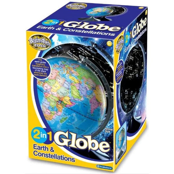 2 in 1 Globe - Earth & Constellations