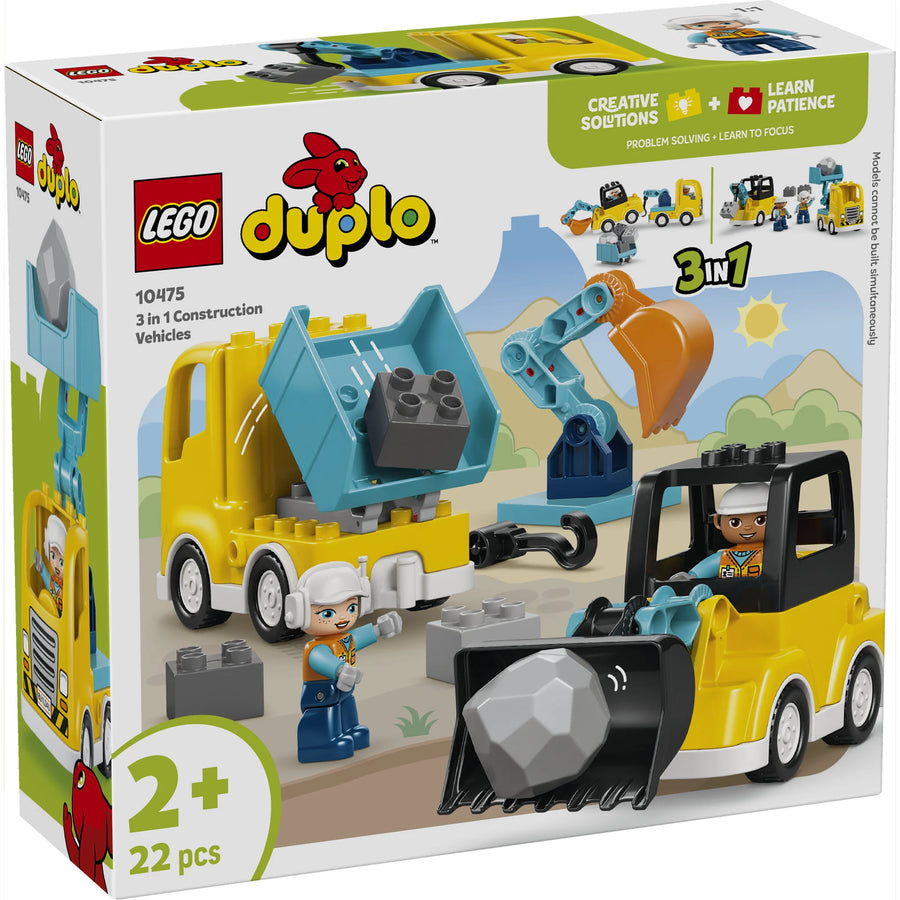3 in 1 Construction Vehicles 10475