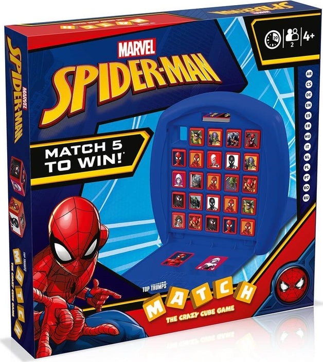 Spiderman Top Trumps Match