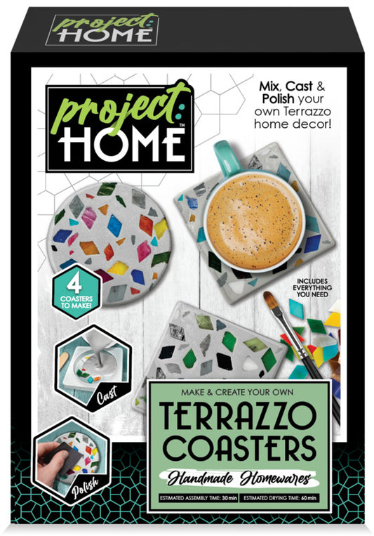 Project Home Terrazzo Coasters