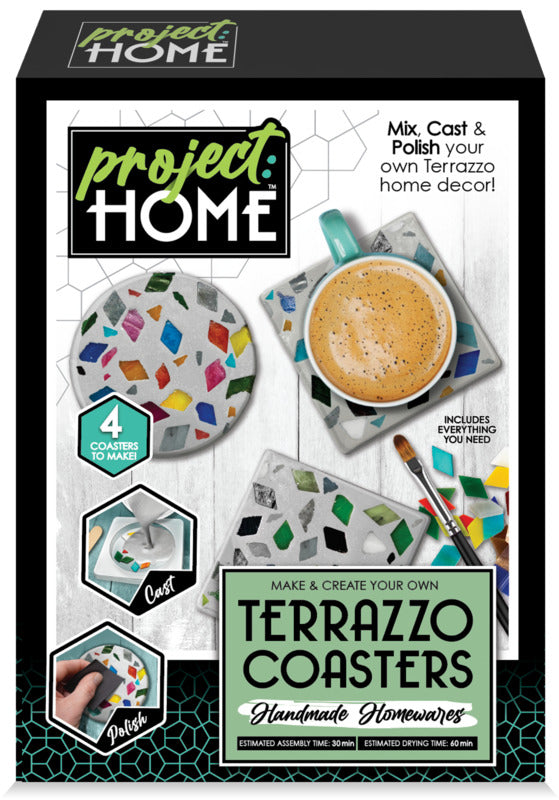 Project Home Terrazzo Coasters