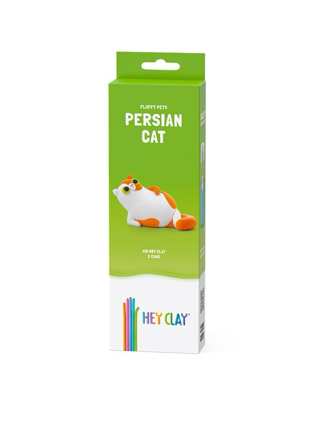 Hey clay Persian cat