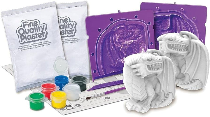 3D Mould & Paint Dragons Set