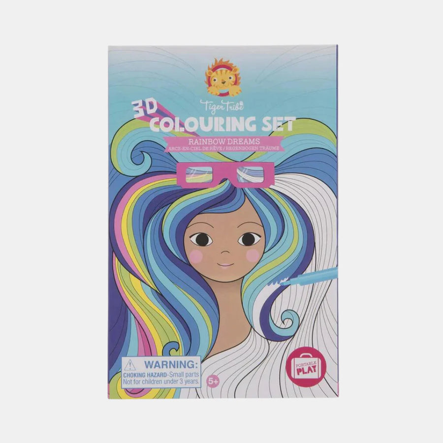 3D Colouring Set Rainbow Dreams