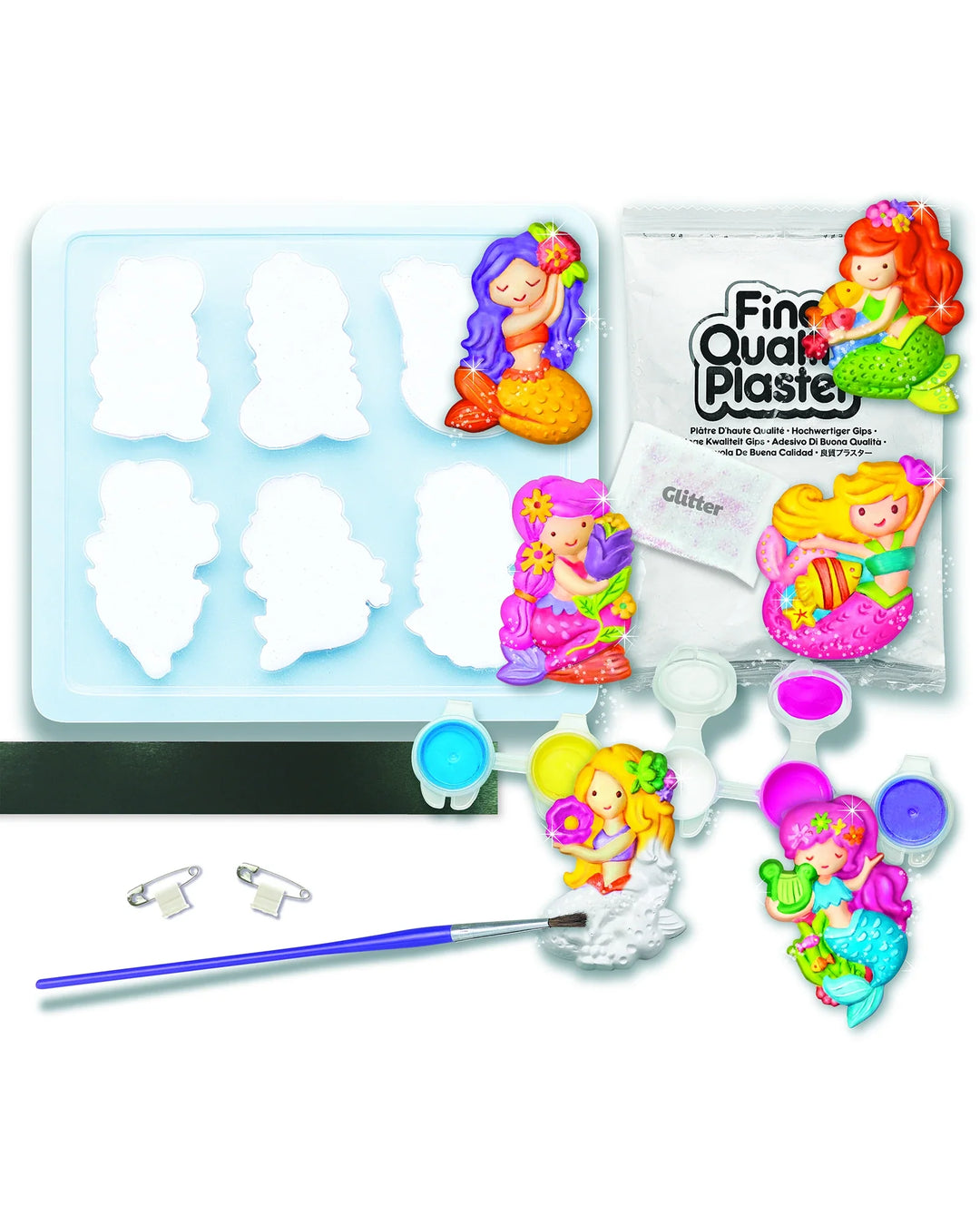 3D Mould and Paint Mermaids
