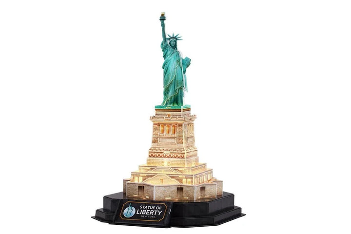 3D Puzzle Statute of Liberty - Night Edition