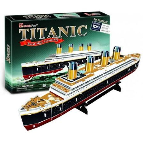 3D Puzzle Titanic Royal Mail Ship - Cubic Fun