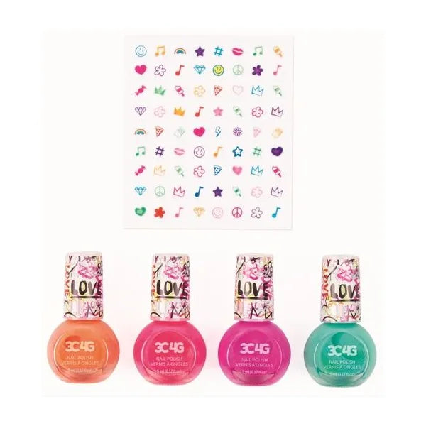 3C4G Nail Polish And Nail Stickers