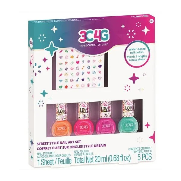 3C4G Nail Polish And Nail Stickers