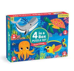 4 in a box Ocean Friends Puzzle