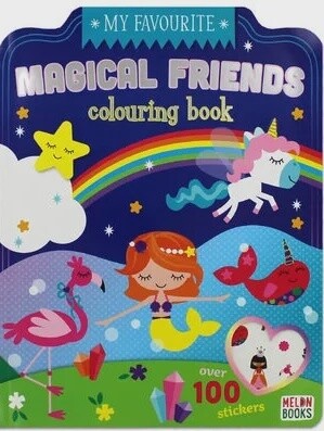 My Favourite Magical Friends Colouring Book