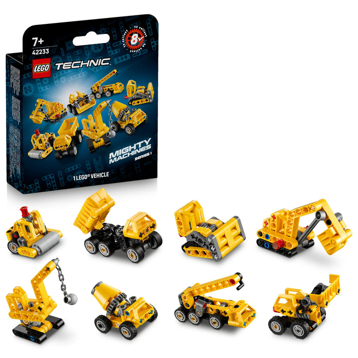 Technic Mighty Machines Blind Box 42233