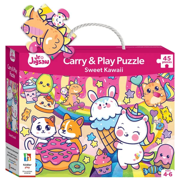 45p Carry & Play Puzzle Sweet kawaii