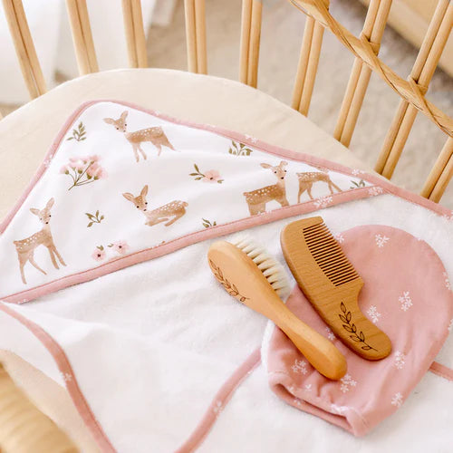 4pc Baby Bath Gift Set Sophia Garden - Living Textiles