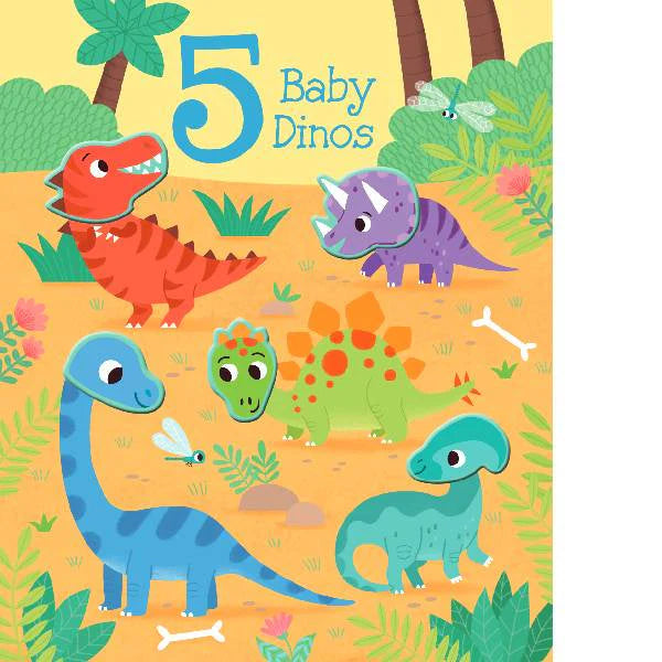 5 Baby Dinos Book