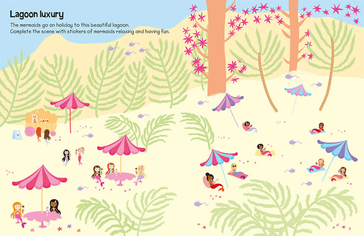 555 Sticker Fun Mermaid World