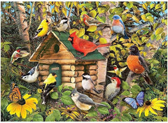 1000 Piece Puzzle Bird Cabin