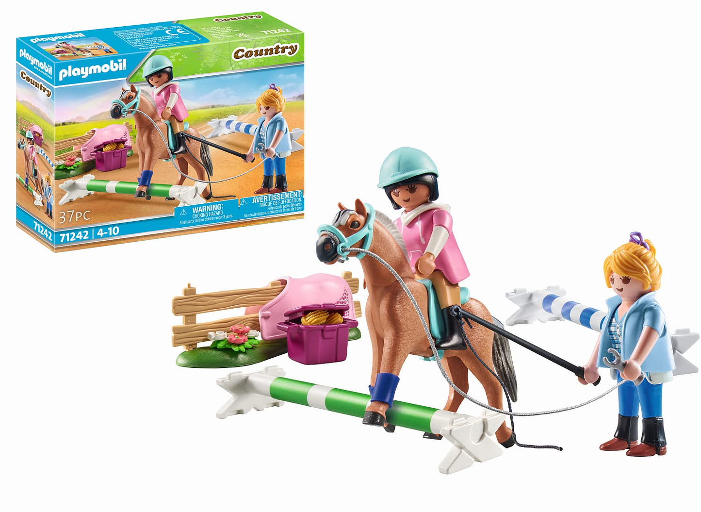 Riding Lessons Playmobil Country 71242