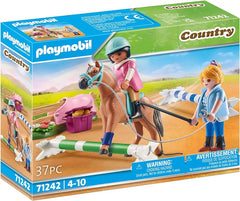 Riding Lessons Playmobil Country 71242