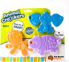 Animal crackers in box