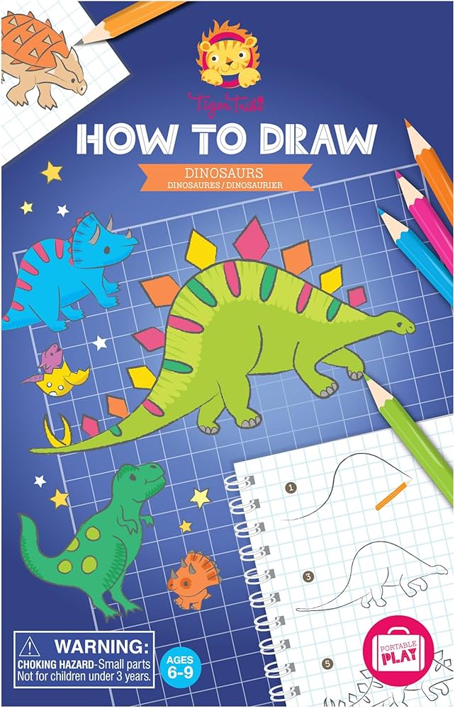 Tiger Tribe How to Draw Dinosaurs