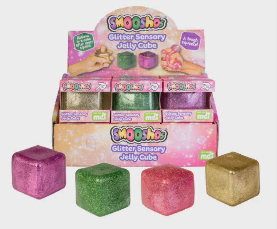 Smooshos Glitter Sensory Cube