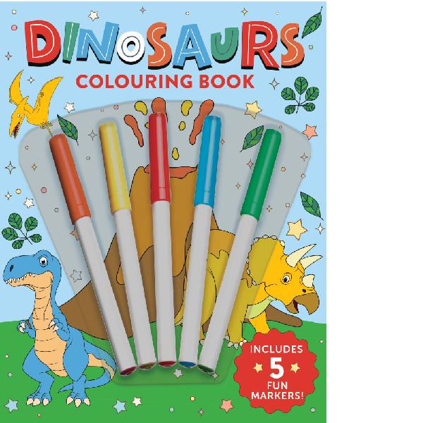 Dinosaur Colouring Book