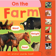On the farm animal sound book