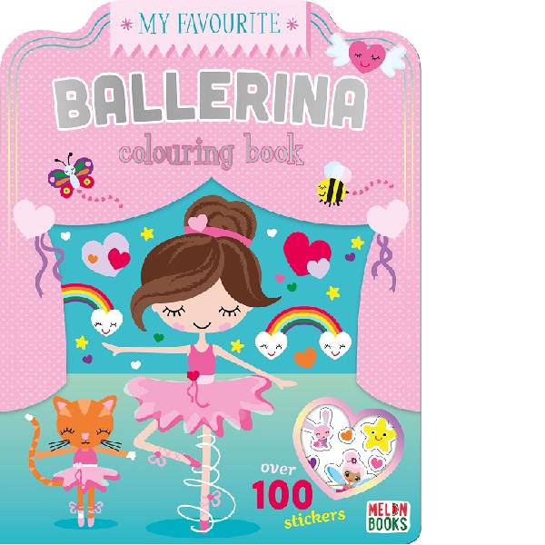 My Favourite Ballerina Colouring Book