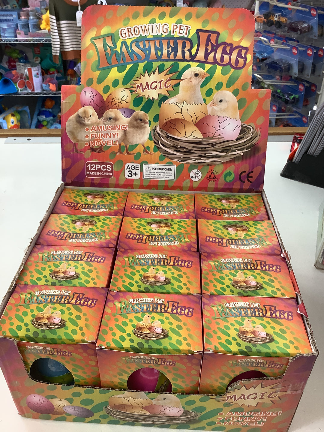 Growing Easter Egg Chick