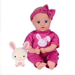 Adora Mini Baby Doll with Soft Flocked Bunny Friend