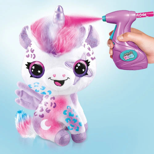 Airbrush Plush Glow In The Dark Magic Unicorn