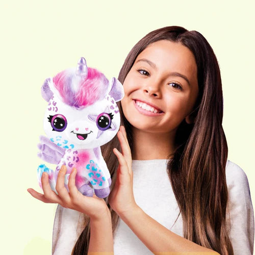 Airbrush Plush Glow In The Dark Magic Unicorn