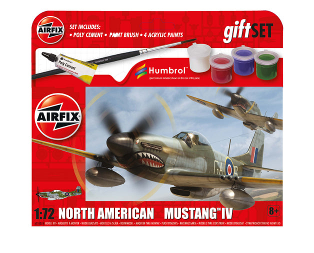 Airfix North American Mustang Mk.IV Small Starter Set